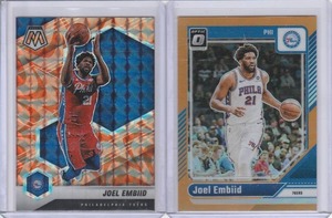 lot 22 image: Joel Embiid Mosaic Reactive Orange, Optic Orange #91175