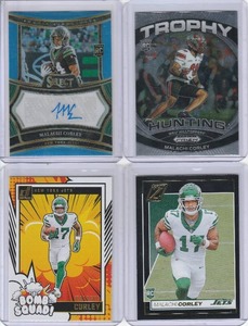 lot 47 image: Malachi Corley Auto and Rookie Cards