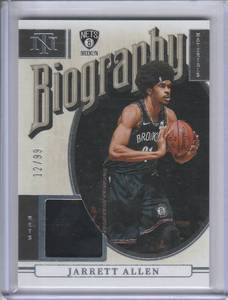 lot 257 image: 2024-25 Jarret Allen Game Worn Material