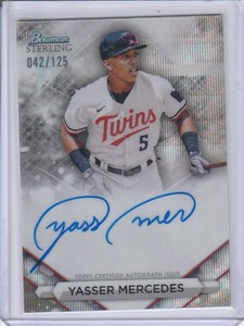 lot 52 image: 2023 Yasser Mercedes Bowman Sterling Prospect Auto #42125