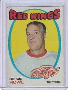 lot 56 image: 1971-72 Topps Gordie Howe #70