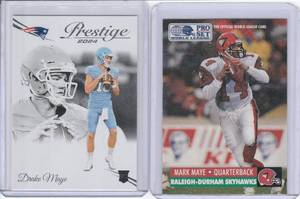 lot 74 image: Drake Maye  Mark Maye - Father and Son Lot