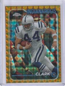 lot 147 image: 2024 Topps Chrome Gold Geometric Dallas Clark #88, #2750