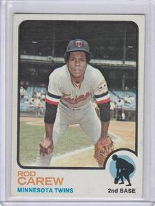 lot 159 image: 1973 Topps Rod Carew #330