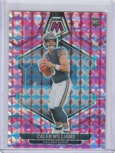 lot 187 image: 2024 Caleb Williams Panini Pink Camo RC #301