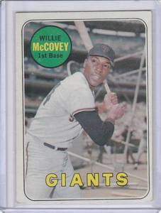 lot 217 image: 1969 Topps Wille McCovey #440