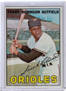 lot 240 image: 1967 Topps Frank Robinson #100