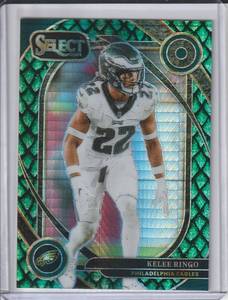 lot 247 image: 2024 Panini Select Dragon Scale Prizm Club Level Kelee Ringo #275 #5581