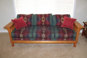 Legend by Bassett Mission Futon Sleeper Sofa