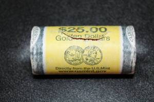 2000 U.S. Sacagewea Uncirculated $25 Mint Coin Roll