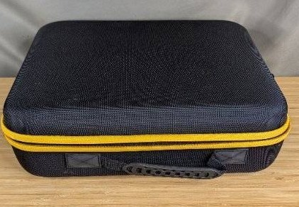 lot 185 image: Hard Storage Case with Pocket - Brand New