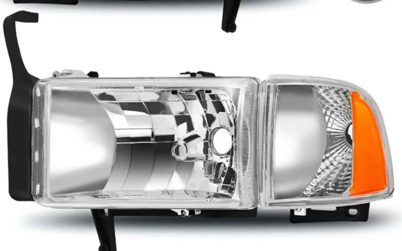 lot 197 image: Headlights for Dodge Ram $73.99 Retail - Brand New