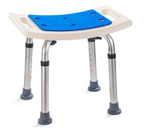 lot 107 image: Shower Chair Stool Heavy Duty $32.99 Retail - Brand New