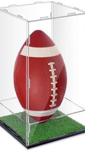lot 146 image: Acrylic Football Display Case - Brand New