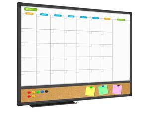 lot 158 image: JIL Office Calendar Whiteboard 24 x 18 $34.99 Retail - Brand New
