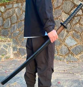 lot 160 image: Cosplay Katana Sword Light Colored Wood $35.99 Retail - Brand New