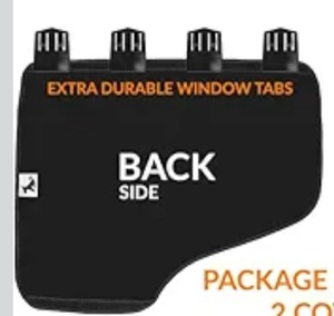 lot 183 image: Car Door Pet Protectors 4 Pack Anti Scratch 27 x 22 $69.99 Retail - Brand New