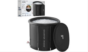 lot 31 image: Sharper Image� Ice Bath Portable Cold Plunge Revitalizing Ice Therapy Workout Recovery