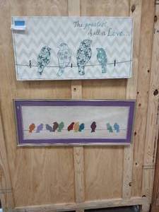 lot 41 image: 2 bird prints