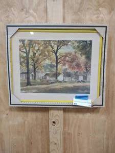 lot 61 image: landscape print