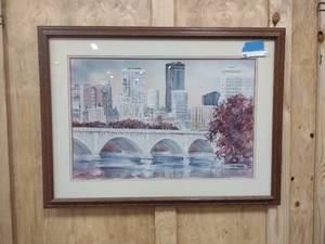 lot 75 image: Minneapolis stone arch bridge.