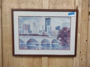 lot 74 image: Minneapolis stone arch bridge.