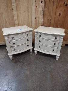 lot 127 image: matching nights stands