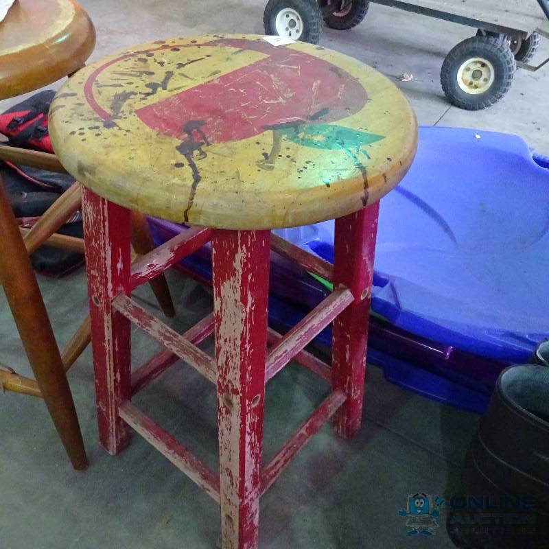 Wood Stool