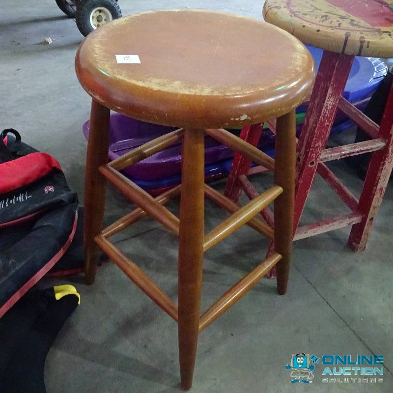 Wood Stool
