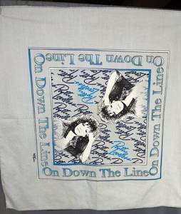 lot 109 image: Patty Loveless Souvenir Scarf - On Down The Line