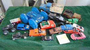 lot 48 image: Assorted Toy Trucks and Cars