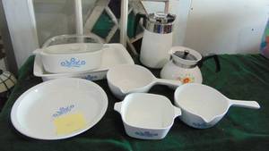 lot 60 image: Assorted Corning Ware Pcs
