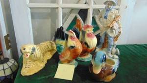 lot 81 image: Royal Coplay Chickens, Duck and other Figure
