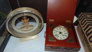 lot 112 image: 2-Clocks