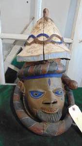 Vintage African Large Gelede Mask