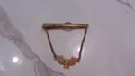 12Kt- 2 Leaf Tie Clip