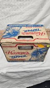 lot 66 image: Hamms 2 14 Gallon Beer Keg and Tapper