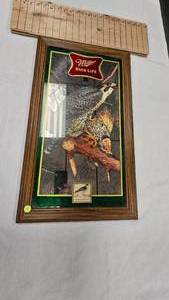 lot 75 image: Miller High Life Bar Mirror Peregrine Falcon, Robert Evans