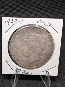 lot 87 image: 1923-S Peace Dollar - United States Silver Dollar (Philadelphia)
