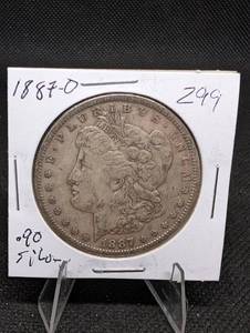 lot 94 image: Morgan Silver Dollar 1887-O New Orleans Mint