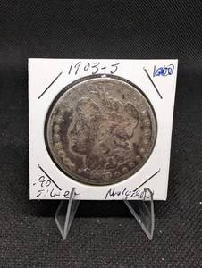 lot 95 image: Morgan Silver Dollar 1903-S - United States One Dollar 90% Silver