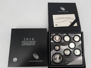 lot 122 image: United States Mint 2016 Limited Edition Silver Proof Set