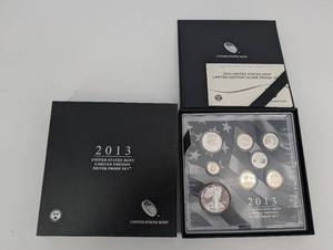 lot 126 image: United States Mint 2013 Limited Edition Silver Proof Set