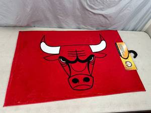 lot 45 image: New Chicago Bulls NBA Basketball Rug