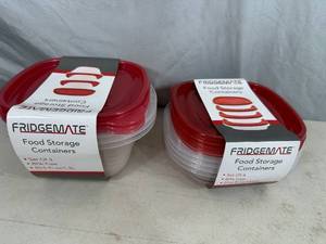 lot 72 image: 7 New Food Storage Containers with Lids