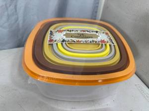 lot 98 image: New 14 pc Food Storage Containers