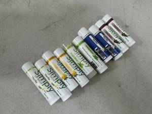 lot 160 image: 10 New Natural Beeswax Lip Moisturizer