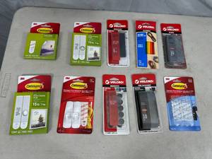 lot 216 image: New Command Mounting Strips, Hooks, Cord Wraps, and More