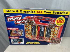 lot 242 image: New Battery Daddy Storage System with Tester