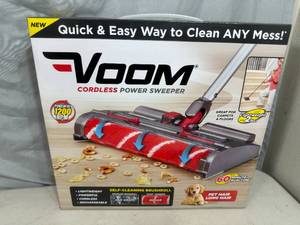 lot 256 image: New Voom Cordless Power Sweeper